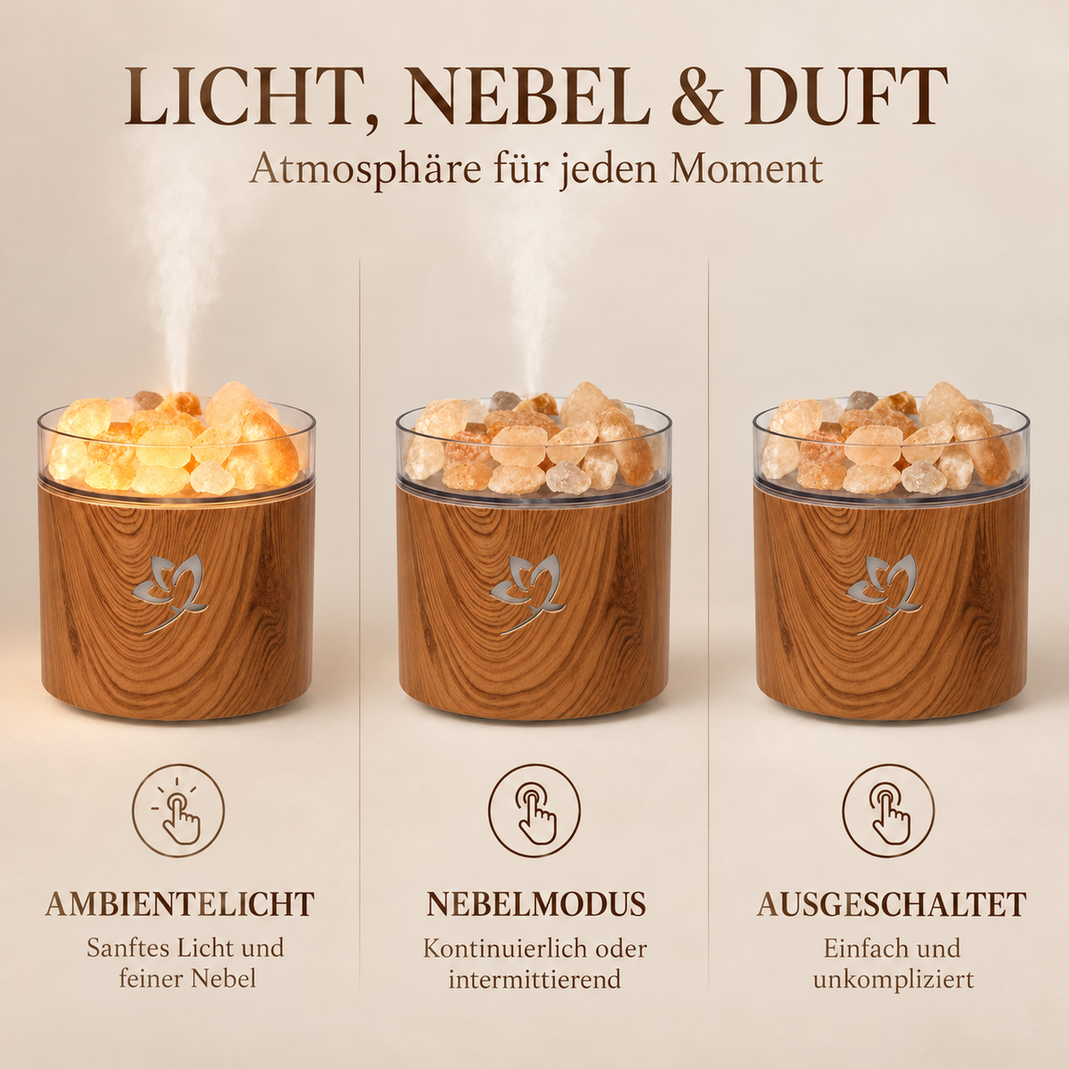 Aromadiffusor – Holzoptik Braun